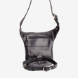 Набедренная сумка мотосумка маленькая Hill Burry Black 3