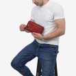 Кошелек с чехлом для телефона Hill Burry Red 5