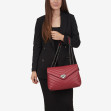 Сумка через плечо (кросс-боди) средняя Regina Notte Dark red 4