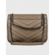 Сумка через плече (крос-боді) маленька Regina Notte Dark taupe 3