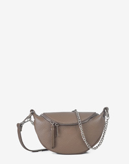 Поясна сумка (Сумка-банан) маленька Regina Notte Dark taupe