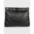 Сумка через плече (крос-боді) маленька InBag Black 1