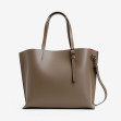 Шоппер большой Regina Notte Dark taupe 1