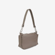 Сумка через плече (крос-боді) маленька Regina Notte Dark taupe 2