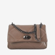 Сумка через плече (крос-боді) маленька Regina Notte Dark taupe 1