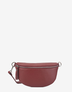 Поясная сумка (Сумка-банан) маленькая Regina Notte Dark red