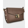 Сумка через плече (крос-боді) маленька InBag Dark taupe 2