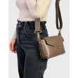 Сумка через плече (крос-боді) маленька InBag Dark taupe 4