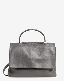 Сумка через плече (крос-боді) середня Regina Notte Dark grey