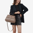Сумка через плече (крос-боді) середня Regina Notte Dark taupe 4