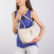 Сумка через плечо (кросс-боди) средняя Regina Notte Beige 4