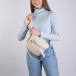 Сумка через плече (крос-боді) маленька Regina Notte Beige 6