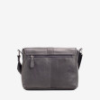 Сумка через плече (крос-боді) середня Hill Burry Black 3