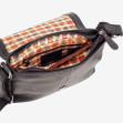 Сумка через плече (крос-боді) середня Hill Burry Black 4