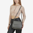 Сумка через плече (крос-боді) маленька Regina Notte Dark grey 4