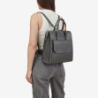 Сумка-рюкзак середня Regina Notte Dark grey 5