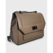 Сумка через плече (крос-боді) маленька Regina Notte Dark taupe 2