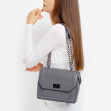 Сумка через плечо (кросс-боди) маленькая Regina Notte Dark grey 4